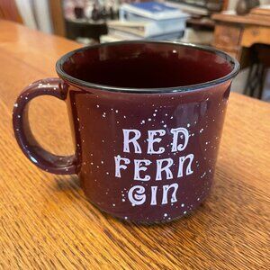 Red Fern Gin of Idaho Falls Idaho Campfire Style Coffee Cup Mug